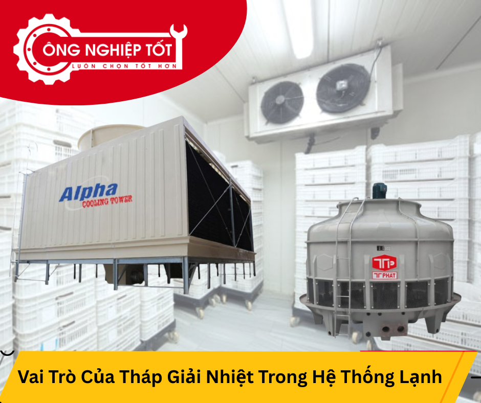 Tháp Giải Nhiệt Trong Hệ Thống Lạnh Là Gì?